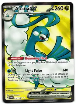 Altaria ex 232/182 - Paradox Rift Ultra Rare Pokemon TCG - M/LP Card - Image 1