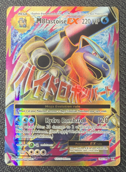 M Blastoise EX 102/108 Mega Full Art Ultra Rare XY Evolutions Pokemon Card - Image 1