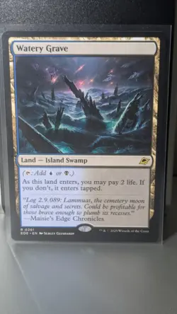 Watery Grave Edge of Eternities Regular mystery bonus card included collectibles - Image 1