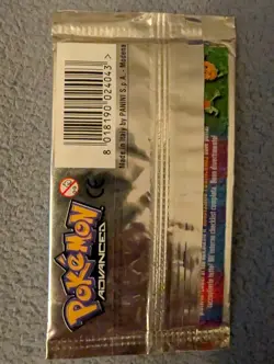 2004 Pokemon Panini Action Cards Advanced Booster Pack Lenticular Sealed New - Image 2