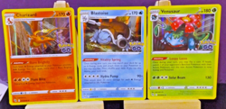 Charizard Venusaur & Blastoise Pokemon Cards -Holographic 3 Card Set Pokemon GO - Image 1