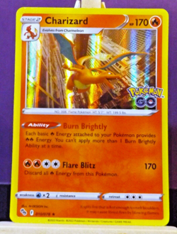 Charizard Venusaur & Blastoise Pokemon Cards -Holographic 3 Card Set Pokemon GO - Image 2