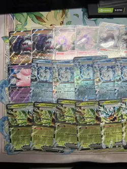 Pokemon 40 Ex Card Lot Bulk Mega Evolutions Scarlet Violet Near Mint NM #13 - Image 2