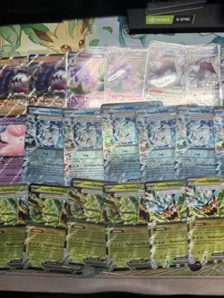 Pokemon 40 Ex Card Lot Bulk Mega Evolutions Scarlet Violet Near Mint NM #13 - Image 3