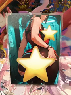 Matte Beautiful Waifu Handmade Card Goddess Story CCG Anime Double Sided - Image 2