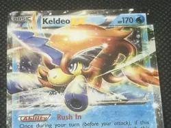 Keldeo EX BW61 Black & White Promo Holo Pokemon TCG Card - Image 3