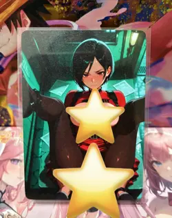 Matte Beautiful Waifu Handmade Card Goddess Story CCG Anime Double Sided - Image 2