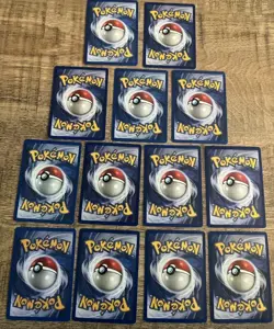 Pokemon Cards Base Set Unlimited Trainer Cards - 15 Cards In Total - VINTAGE - Image 2