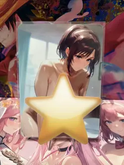 Non-Holo Sexy Waifus Goddess Story ACG Anime Manga Waifu Thick Double Sided Card - Image 2