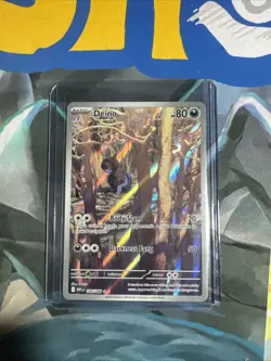 Deino Holo Illustration Rare 2025 Pokemon TCG S&V White Flare Card 146/086 NM - Image 1