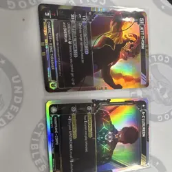 Genesis GEN EN Foil Character Cards Jett Thorn, A-Z Luxureon Lot (2) - Image 1