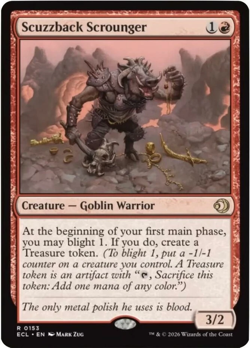 Scuzzback Scrounger 153 ECL Lorwyn Eclipsed MTG Magic NM - Image 1