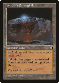 Volrath's Stronghold [Stronghold] Magic MTG - Image 1