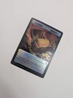 MTG - Treasure 0010/Kithkin 0007 Token (Foil) - Lorwyn Eclipsed NM/M Condition - Image 2