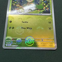 Snivy Pokeball Reverse Holo Black Bolt 001/086 English Pokemon TCG Card NM - Image 3