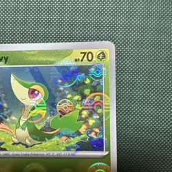 Snivy Pokeball Reverse Holo Black Bolt 001/086 English Pokemon TCG Card NM - Image 5