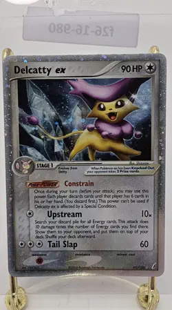 Pokemon TCG Delcatty ex 91/100 Crystal Guardians Holo - Image 1