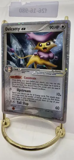Pokemon TCG Delcatty ex 91/100 Crystal Guardians Holo - Image 5