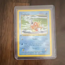 Pokemon Magikarp 35/102 Base Set 30 HP Tackle Flail Regular Common WOTC English - Image 1