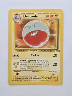 Electrode Jungle Regular Rare 02/64 Lp Condition Pokemon Tcg - Image 1