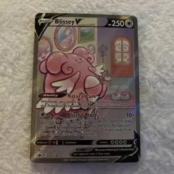 Blissey V (Alternate Full Art) 183/198 Swsh06: Sword & Shield - Chilling Pokemon - Image 1