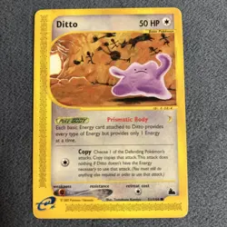 Pokemon TCG Ditto Skyridge 51/144 Regular Common Vintage WOTC English NM - Image 1