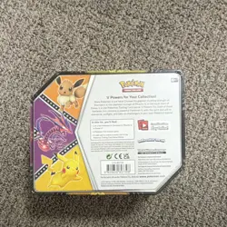 Pokemon V Powers & V Strikers Tin Lot Eevee Eternatus Tyranitar 3 Box - Image 5