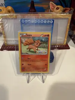 Pokemon TCG - Vulpix - 20/160 - 2015 Build-A-Bear Promo - Factory Sealed - Image 1