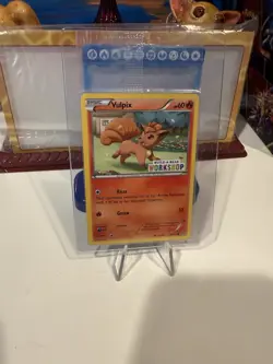 Pokemon TCG - Vulpix - 20/160 - 2015 Build-A-Bear Promo - Factory Sealed - Image 2