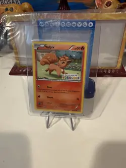 Pokemon TCG - Vulpix - 20/160 - 2015 Build-A-Bear Promo - Factory Sealed - Image 3