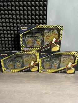 Pokemon TCG S&S Crown Zenith Pikachu VMAX Special Collection Box Set 3available - Image 1