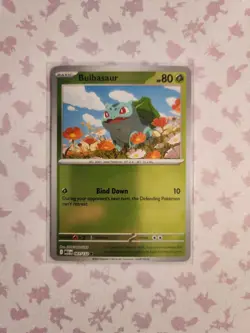 Bulbasaur 001/132 Reverse Holo ME01: Mega Evolution Pokemon TCG - Image 1