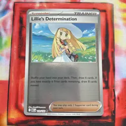 Pokemon TCG ME01: Mega Evolution Lillie's Determination 119/132 Reverse Holo - Image 1