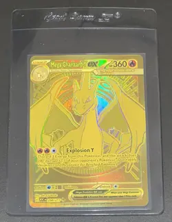 Mega Charizard Y ex Gold 294/217 - Ascended Heroes Pokemon - Image 1