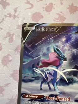 Suicune V GG38/GG70 Pokemon TCG Crown Zenith: Galarian Gallery Holo NM - Image 4