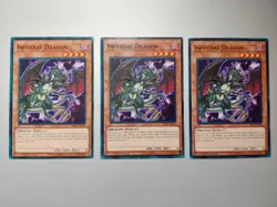 Yu-Gi-Oh! Infernal Dragon SR06-EN012 1st Edition (Set Of 3) - Image 1