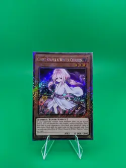 Yu-Gi-Oh! Ghost Reaper & Winter Cherries (Alternate Art) RA03-EN014 PSR - Image 2
