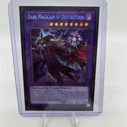 Dark Magician of Destruction-Secret Rare - 1St Edition - MZMU-EN011 - Maze of... - Image 2