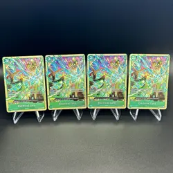 One Piece TCG Electrical Luna OP08-036 Premium Collection Alt Art Playset NM - Image 1