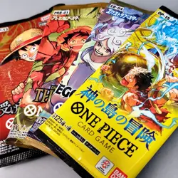 One Piece TCG Booster Pack OP-15 Adventure On Kami’s Island etc… 4Packs - Image 1
