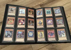 Konami Yu-Gi-Oh! TCG Mixed Card Lot Omni Dragon Brotaur Blue Binder - Image 2