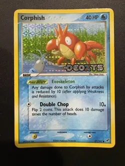 Corphish EX Deoxys Stamped Reverse Holofoil Card 57/107 - Image 1