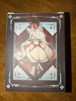 GamerSupps VCard Awakened Worlds Card Silvervale - 100 Matte Card Sleeves - Image 2