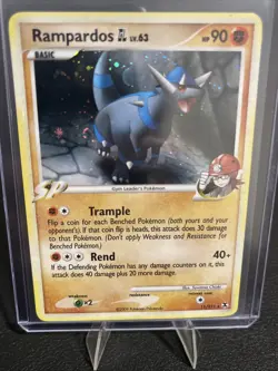 Pokemon TCG Rampardos GL Holo Card 11/111 Rare, Near Mint Condition 2009 - Image 1