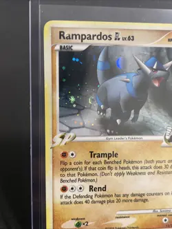 Pokemon TCG Rampardos GL Holo Card 11/111 Rare, Near Mint Condition 2009 - Image 2