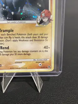 Pokemon TCG Rampardos GL Holo Card 11/111 Rare, Near Mint Condition 2009 - Image 4