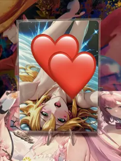 Non-Holo Sexy Waifus Goddess Story ACG Anime Manga Waifu Thick Double Sided Card - Image 2