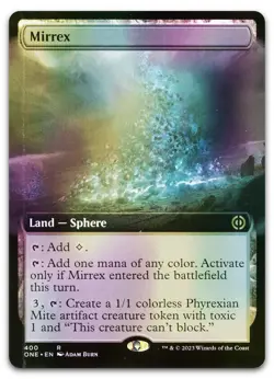 Mirrex (Extended Art) #400 (Foil) (NM) Phyrexia All Will Be One ONE Magic MTG - Image 1