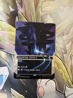 Deserted Temple (0011)(Borderless) Edge of Eternities: Stellar Sights Regular NM - Image 1