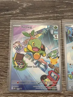 Pokemon TCG First Partner Illustration Collection Series 1 Gen 4 Sinnoh Starters - Image 3